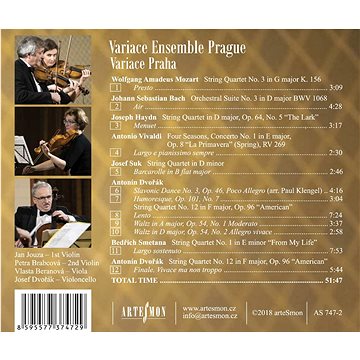 Various: Variace Ensemble Prague : Variace Praha CD