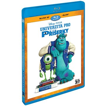 Univerzita pro příšerky 3D+2D (2 disky) - Blu-ray