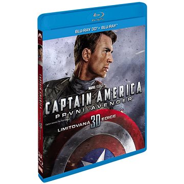 Captain America: První Avenger 3D+2D (2 disky) - Blu-ray