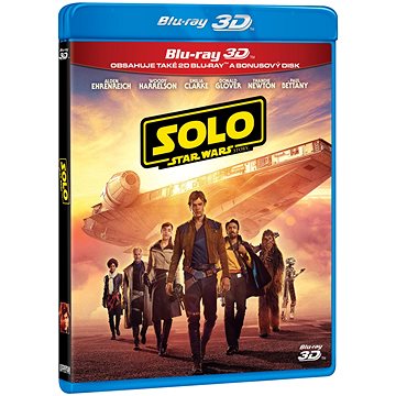 Solo: Star Wars Story 3D+2D (3 disky: 3D+2D film + bonus disk) - Blu-ray