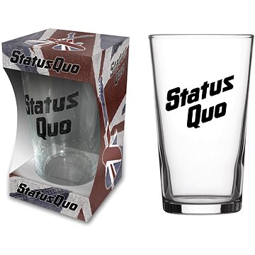 Status Quo - Logo - Sklenice