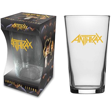 Anthrax - Logo - Sklenice