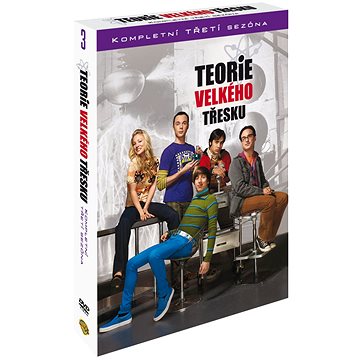 Teorie velkého třesku / The Big Bang Theory - Kompletní 3.série (3DVD) - DVD