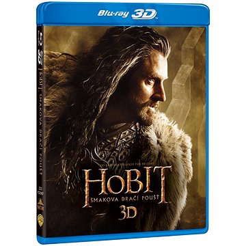 Hobit: Šmakova dračí poušť 3D+2D (4 disky) - Blu-ray
