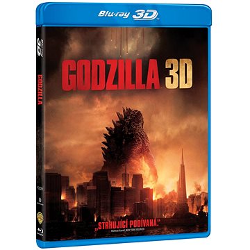 Godzilla 3D+2D (2 disky) - Blu-ray