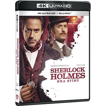 Sherlock Holmes: Hra stínů (2 disky) - Blu-ray + 4K Ultra HD