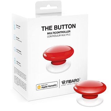 FIBARO The Button červený Apple HomeKit