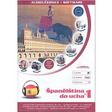 Španělština do ucha 1: Audioučebnice + software pack 5 CD