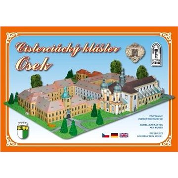Cisterciácký klášter Osek: Stavebnice papírového modelu