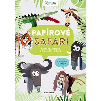 Papírové safari: Úžasná vystřihovánka a desková hra v jednom!