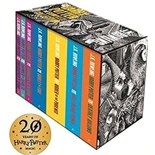 Harry Potter Boxed Set: The Complete Collection Adult Paperback: Contains: Philosopher's Stone / Cha