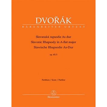 Slovanská rapsodie As dur op. 45/3: partitura