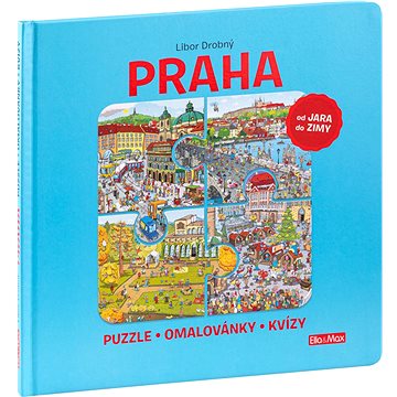 Praha: Puzzle - Omalovánky - Kvízy