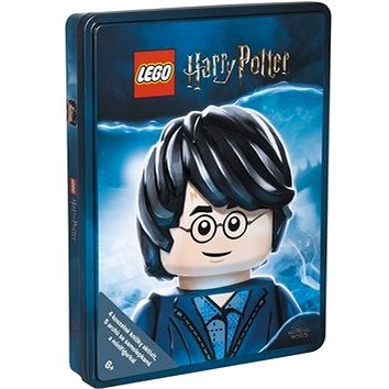 LEGO Harry Potter: 4 knihy a minifigurka v dárkové plechové krabičce