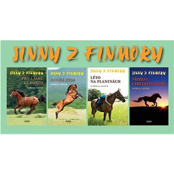 Balíček Jinny z Finmory: Pro lásku ke koním, Divoká jízda, Léto na planinách, Přízrak červeného koně