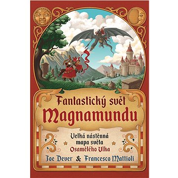 Fantastický svět Magnamundu: Velká nástěnná mapa světa Osamělého Vlka