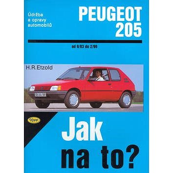 Peugeot 205 od 9/83 do 2/99: Údržba a opravy automobilů č. 6
