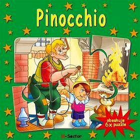 Pinocchio: obsahuje 6x puzzle