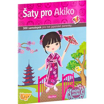 Šaty pro Akiko: 300 samolepek pro tvé japonské panenky