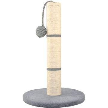 Malatec 7932 Škrabadlo stĺpik s hračkou, 45 cm, sivé