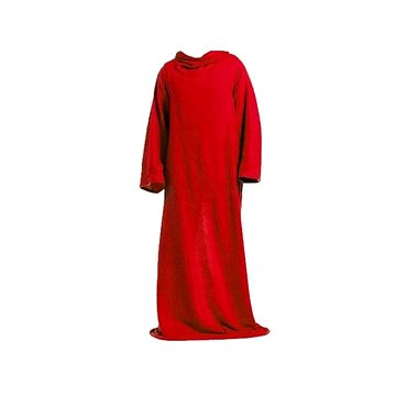 Verk Fleecová deka s rukávy Snuggie červená 190×140cm