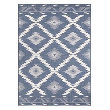 NORTHRUGS Kusový koberec Twin Supreme 103430 Malibu blue creme, 200 × 290 cm
