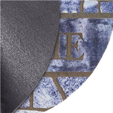 Protiskluzová rohožka MujOriginal 104696 Blue/Brown 45×70 cm