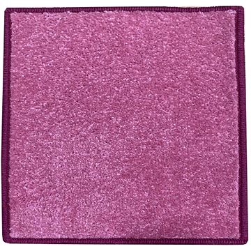 Kusový koberec Eton 11 růžový čtverec