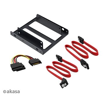 E-shop AKASA 2.5" SSD & HDD Adapter with SATA Cables