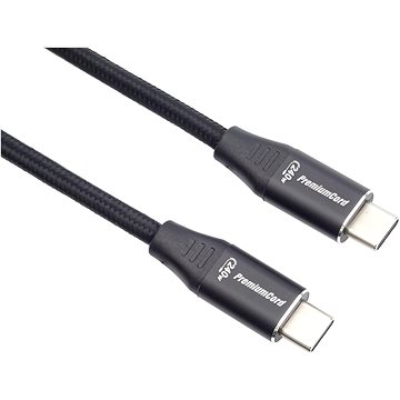 E-shop PremiumCord Kabel USB-C M/M, 240W 480Mbps, 0.5m