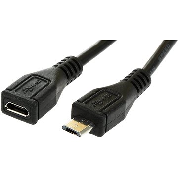 E-shop Micro USB-Kabel PremiumCord 2.0 Verlängerung 2 m