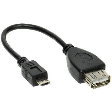 E-shop PremiumCord USB-Kabel A / F - Micro USB / m 20 cm