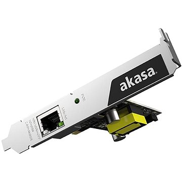 E-shop AKASA 2.5 Gigabit PCIe Network Card with PoE