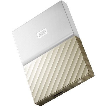WD 2.5" My Passport Ultra Metal 1TB bílo/zlatý (WDBTLG0010BGD-WESN)