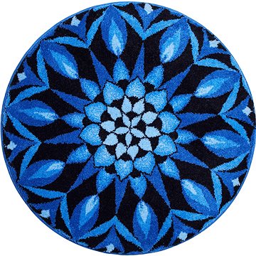 GRUND POZNÁNÍ Mandala kruhová o 80 cm, tyrkysová