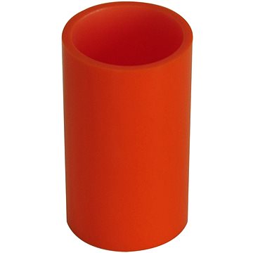 GRUND PICCOLO - Kelímek na kartáčky 7,1x7,1x12,3 cm, oranžový