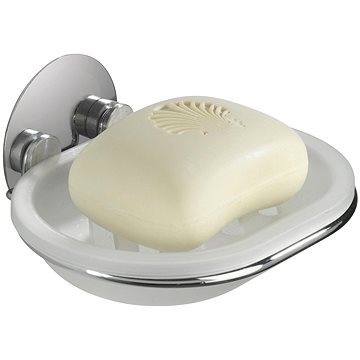 WENKO BEZ VRTÁNÍ TurboLoc - Miska na mýdlo, chrom