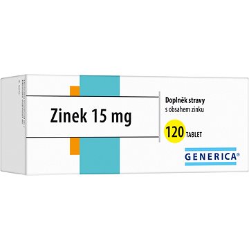 Zinek 15 mg tbl. 120 (3531606 )