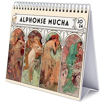 GRUPO ERIK, S.L. Alphonse Mucha - stolní kalendář