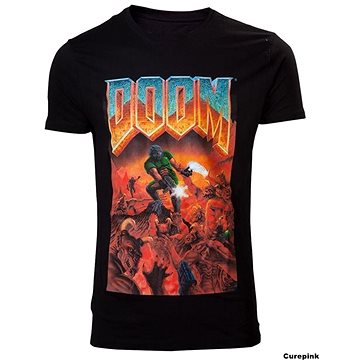 E-shop DOOM Classic Box Art - T-Shirt
