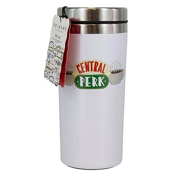 Přátelé - Central Perk - nerezový cestovní hrnek