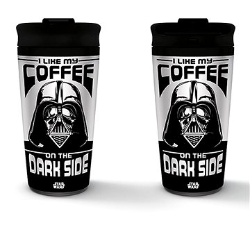 E-shop Star Wars - I Like My Coffee - Reisebecher aus Metall