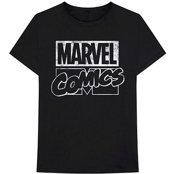 E-shop Marvel Comics - Logo - schwarzes T-Shirt