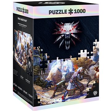 E-shop The Witcher: Geralt and Triss in Battle - Puzzle