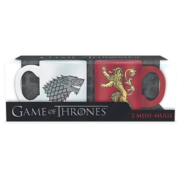 Game of Thrones - Stark & Lannister - Espresso Set