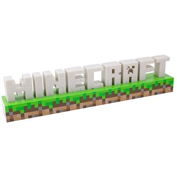 E-shop Minecraft - Logo - 3D-Lampe