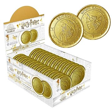 Jelly Belly - Harry Potter - Čokoládová mince Gringotts Galeon