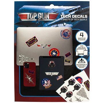 E-shop Top Gun - Aufkleber für Elektronik (32 St.)