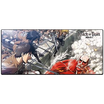 E-shop One Piece - Eren vs Colossal Titan - Maus- und Tastaturpad