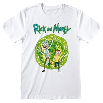 Rick and Morty - Portal - tričko S